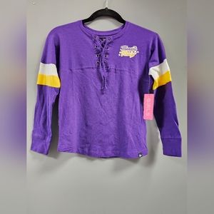 NFL Purple Long Sleeve Kids Tee